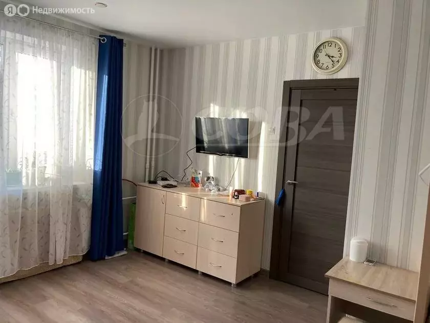1-комнатная квартира: Тюмень, улица Новосёлов, 107к2 (33.8 м) - Фото 1