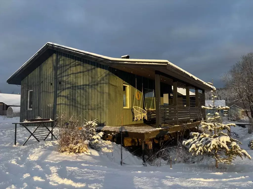 Дом в Карелия, Сортавальский муниципальный округ, Хелюля пгт  (80 м) - Фото 1