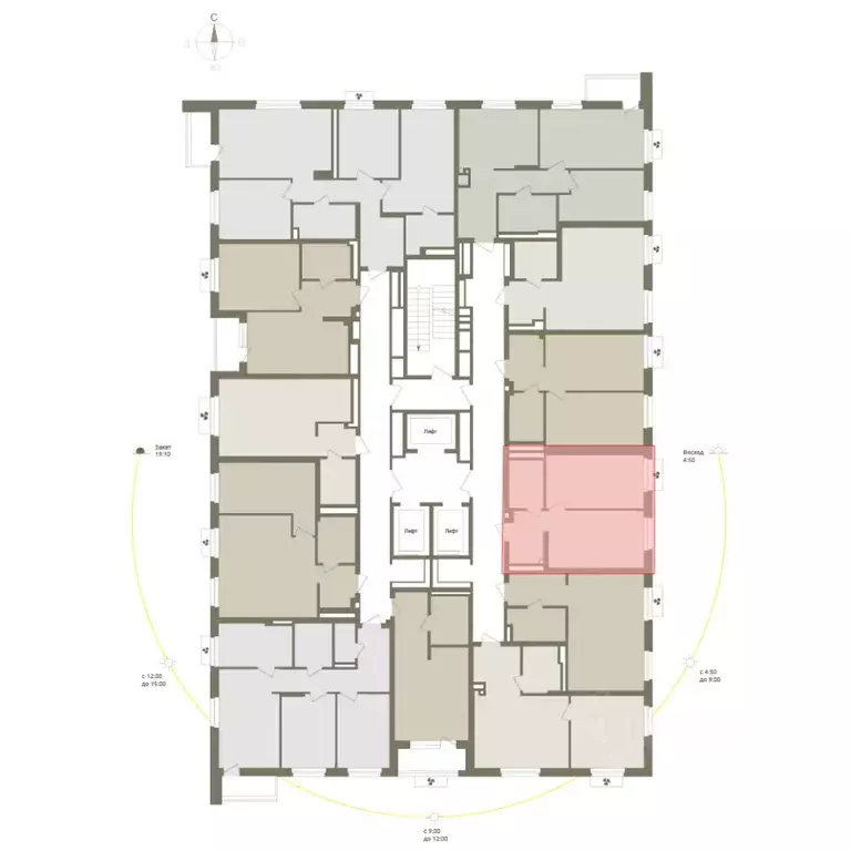 1-к кв. Башкортостан, Уфа Родина Парк жилой комплекс (39.0 м) - Фото 2