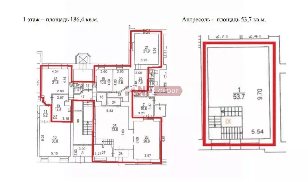 Торговая площадь в Москва ул. Петровка, 20/1 (240 м) - Фото 1