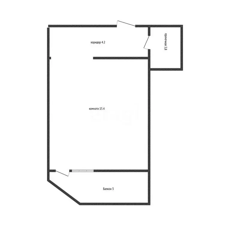Квартира-студия: Краснодар, Командорская улица, 3к1 (23.3 м) - Фото 0