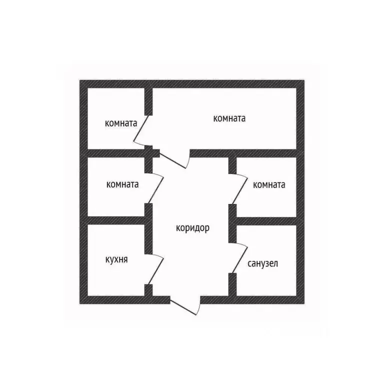 Дом в Курганская область, Курган Глинки мкр, ул. Сибирская, 13 (82 м) - Фото 2