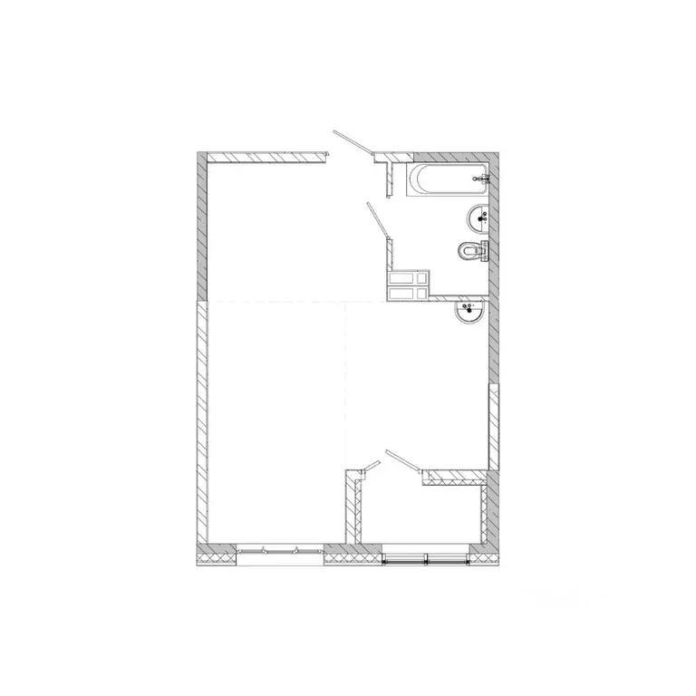 1-к кв. Приморский край, Владивосток Посейдония жилой комплекс (43.3 ... - Фото 1
