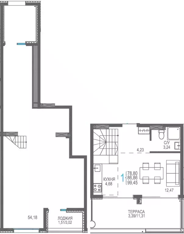 Студия Крым, Сакский район, Лесновское с/пос, с. Прибрежное ул. ... - Фото 1