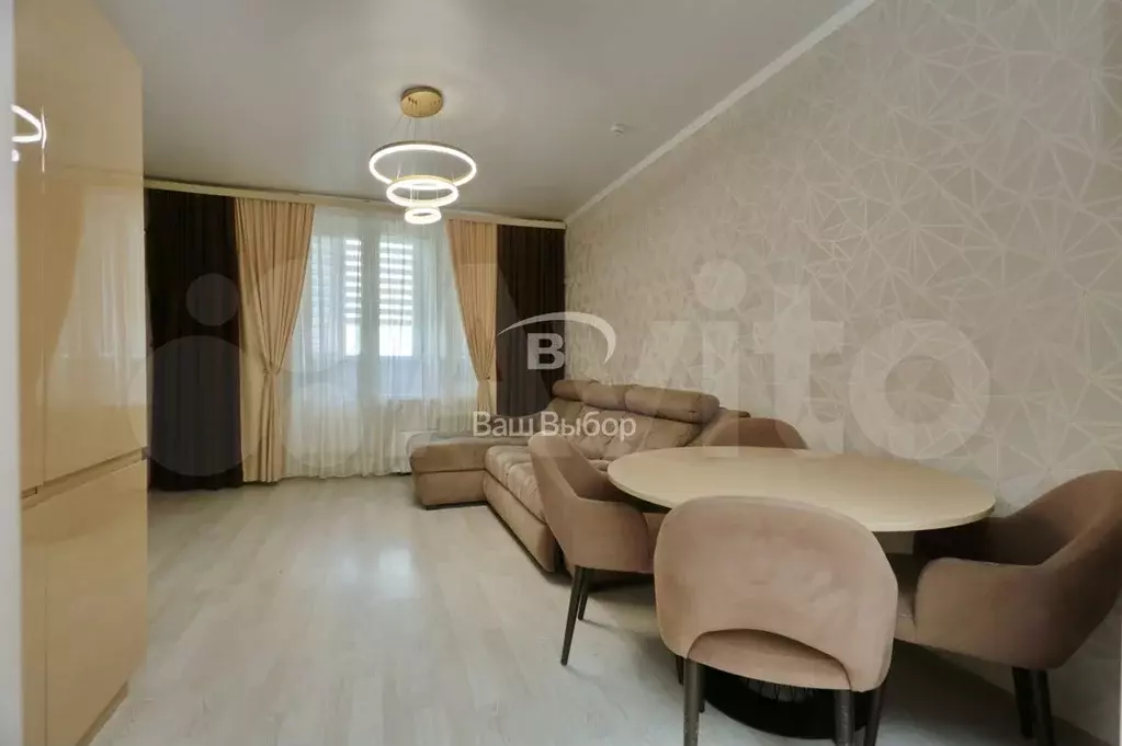 3-к. квартира, 60 м, 17/21 эт. - Фото 0