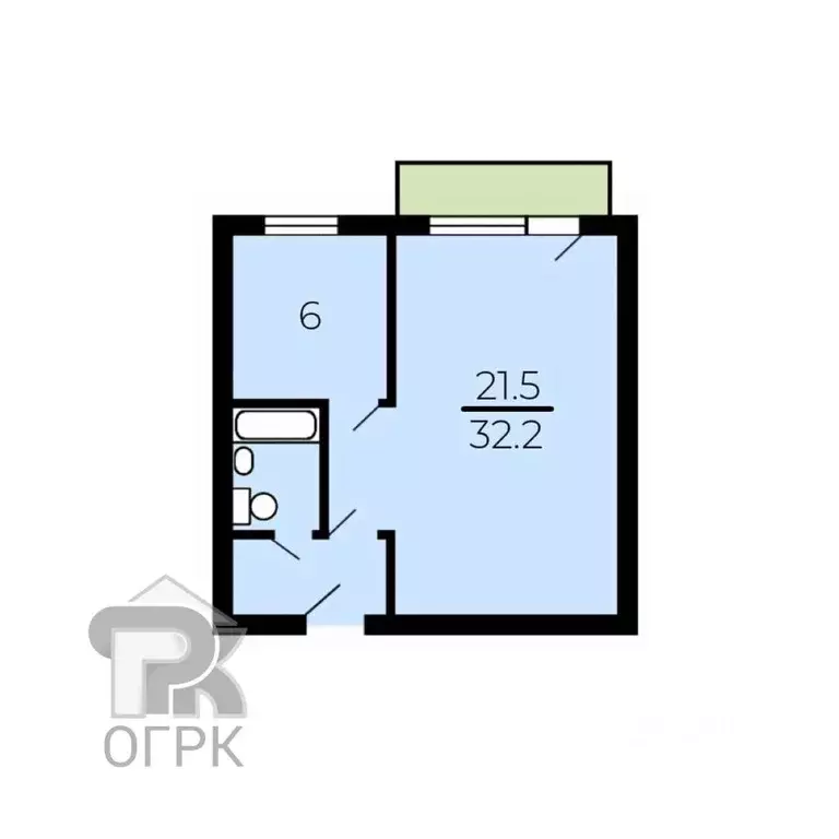 1-к кв. Москва ул. Металлургов, 27 (32.2 м) - Фото 1