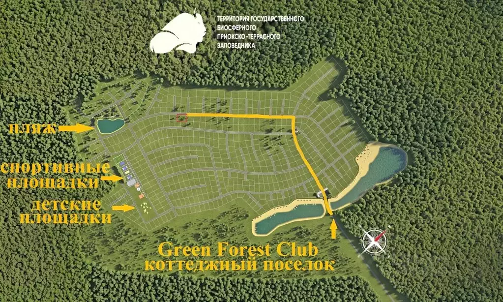 Участок в Московская область, Ступино городской округ, с. Мышенское, ... - Фото 2