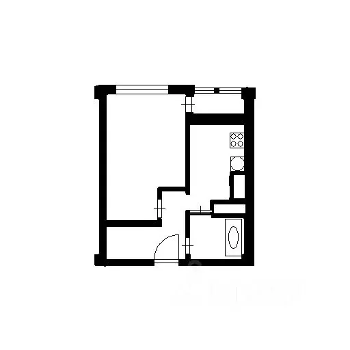 1-к кв. Краснодарский край, Сочи ул. Искры, 62 (34.0 м) - Фото 2