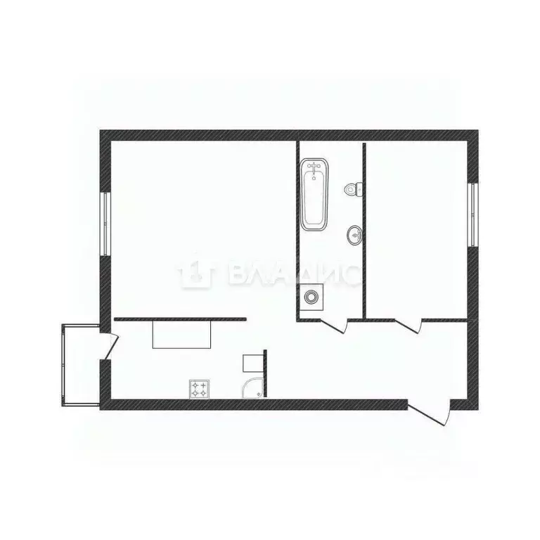 2-к кв. Белгородская область, Белгородский район, Дубовское с/пос, с. ... - Фото 2