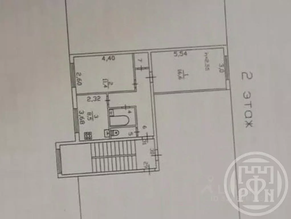 2-к кв. Ленинградская область, Ломоносовский район, Лебяженское ... - Фото 2