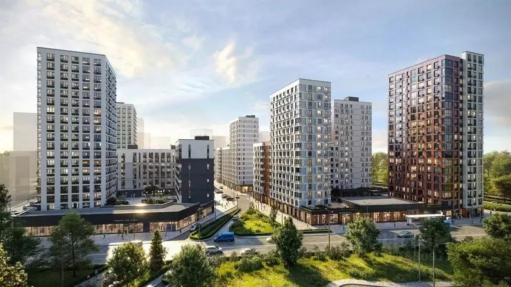 Торговая площадь в Москва Бунинские Кварталы жилой комплекс (32 м) - Фото 1