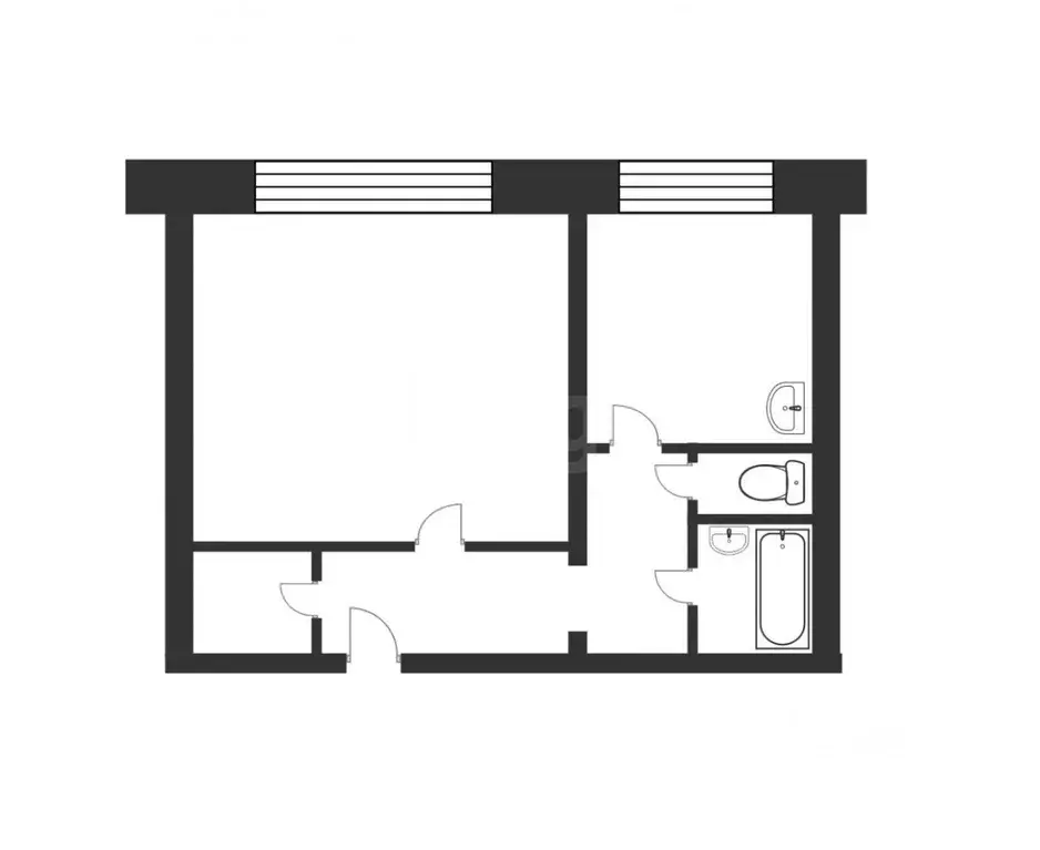1-к кв. Красноярский край, Красноярск ул. Молокова, 10 (36.2 м) - Фото 2