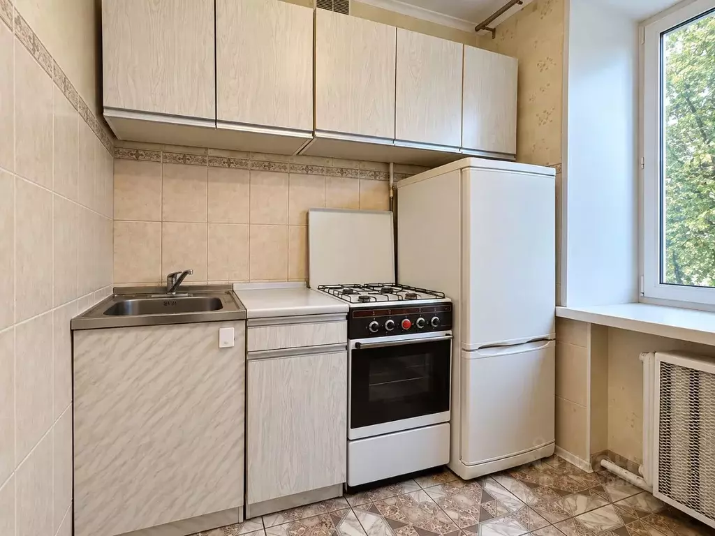 1-к кв. Москва Ростовская наб., 3 (31.9 м) - Фото 2