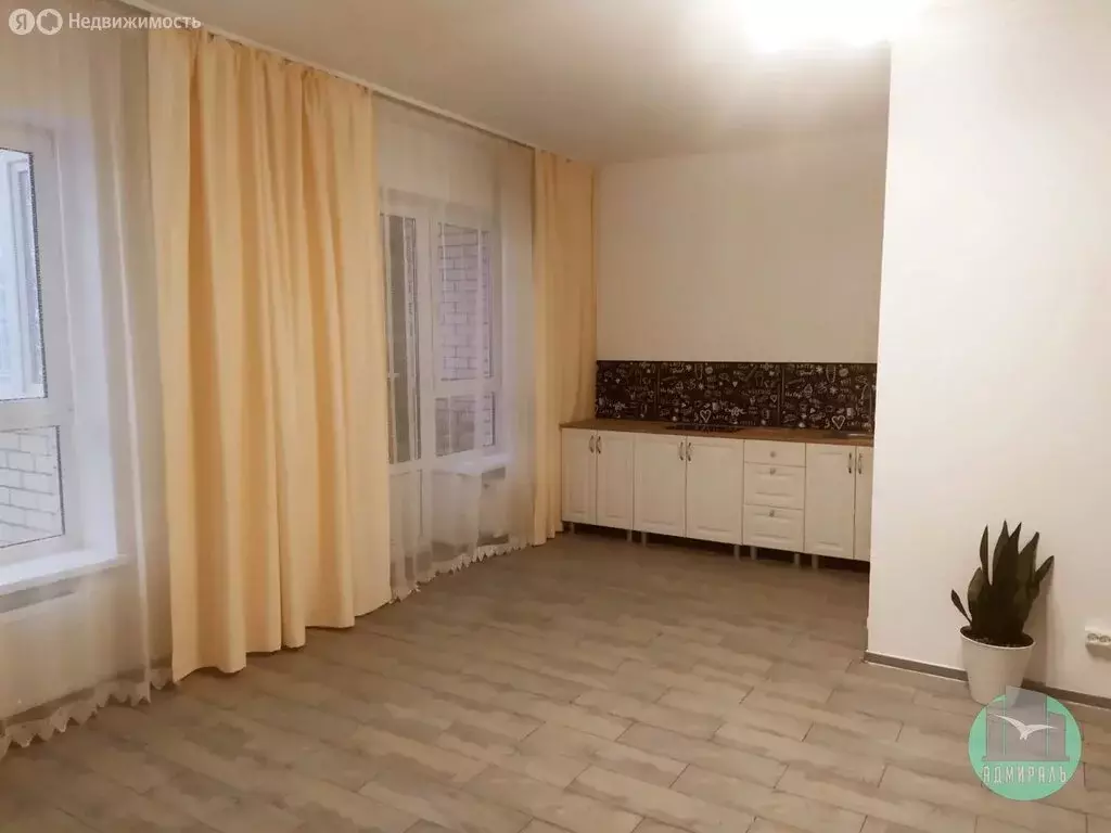 Квартира-студия: территория Цемдолина, Солнечная улица, 2 (37 м) - Фото 2