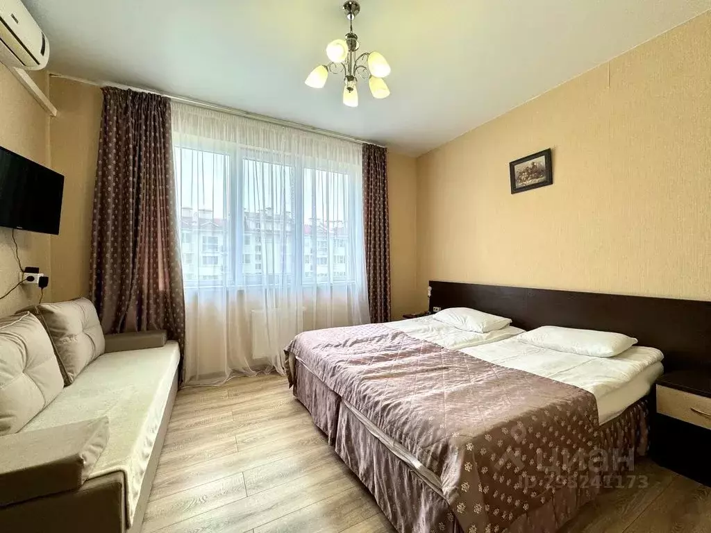 1-к кв. Краснодарский край, Сириус пгт ул. Воскресенская, 14/1 (22.0 ... - Фото 0