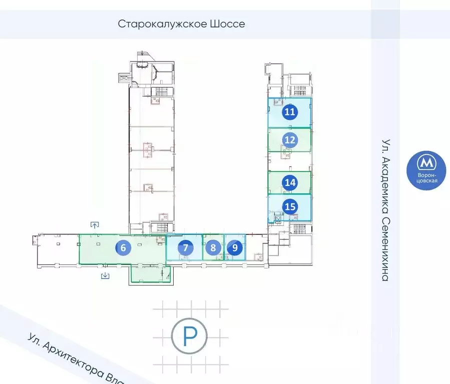 Торговая площадь в Москва Старокалужское ш., 62 (107 м) - Фото 2