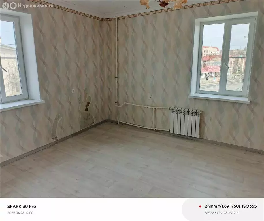 2-комнатная квартира: Ивангород, улица Юрия Гагарина, 2 (44.5 м) - Фото 0