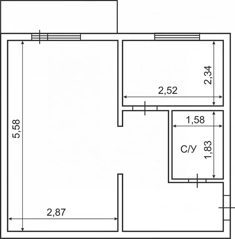 1-к кв. Московская область, Химки Пролетарская ул., 1 (29.3 м) - Фото 1