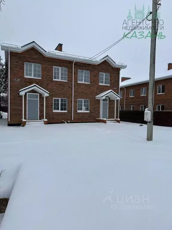 Таунхаус в Татарстан, Казань ул. Тагаевская, 26А (124 м) - Фото 1