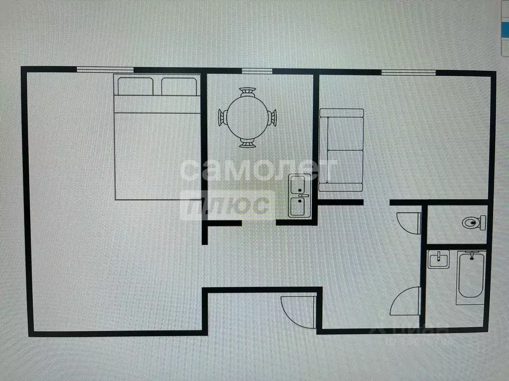 2-к кв. Забайкальский край, Чита 5-й мкр, 2 (43.7 м) - Фото 2