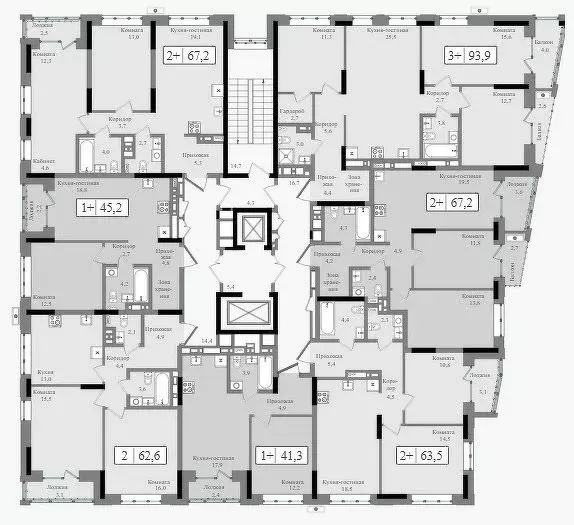 1-к кв. Удмуртия, Ижевск Северо-Западный жилрайон, 2-й мкр, Новый ... - Фото 2