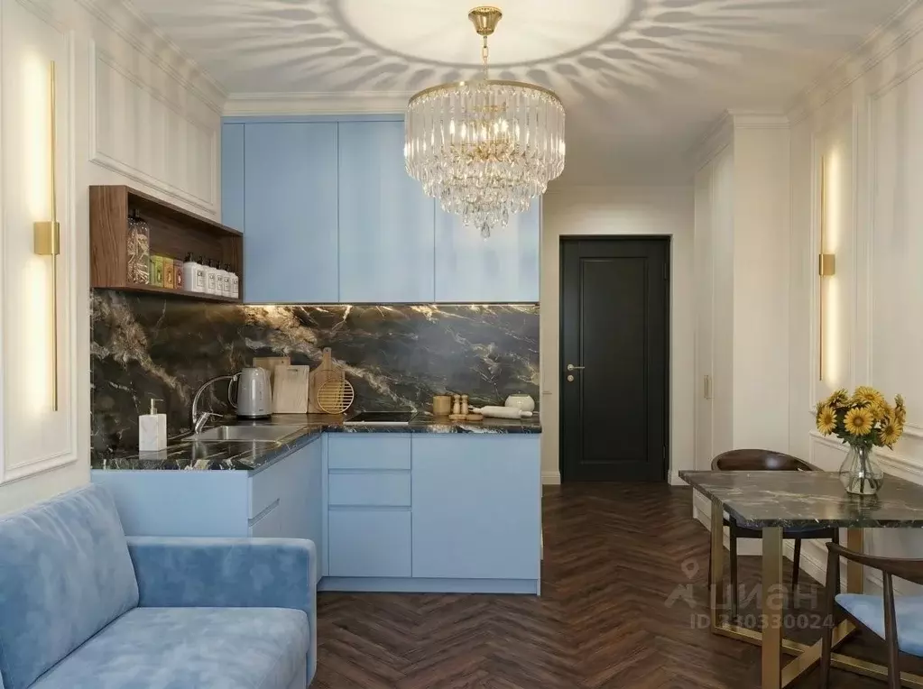 Студия Санкт-Петербург просп. Крузенштерна, 4с1 (20.4 м) - Фото 2