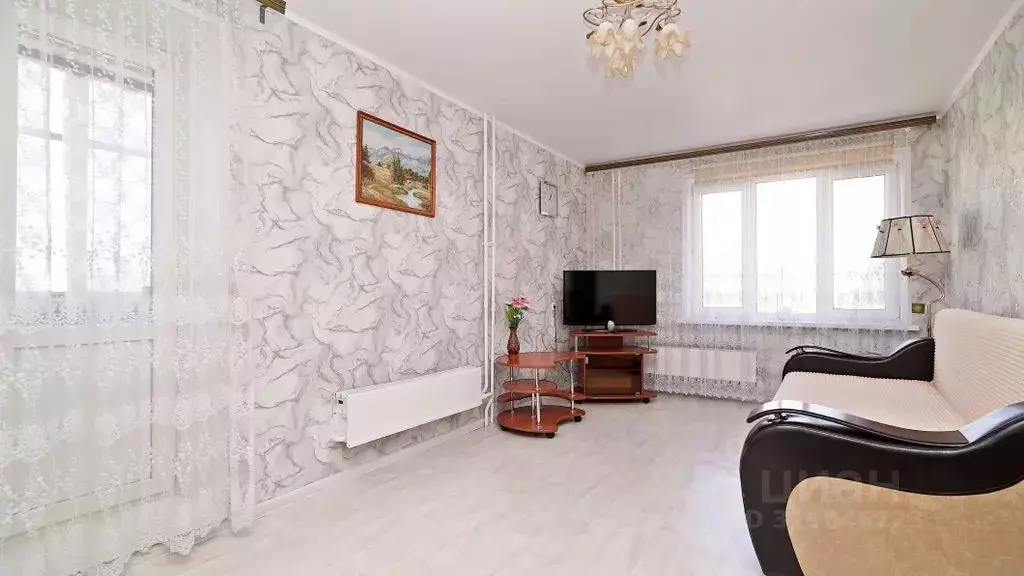 1-к кв. Татарстан, Казань Ломжинская ул., 3 (36.0 м) - Фото 1