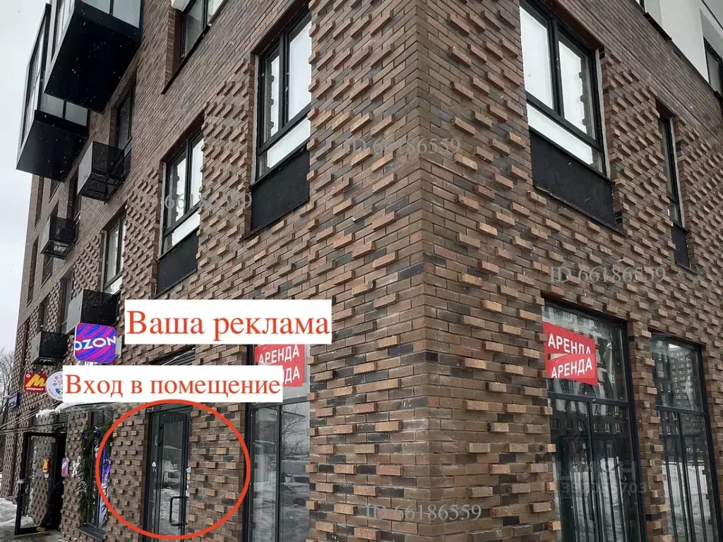 Торговая площадь в Московская область, Ленинский городской округ, ... - Фото 1