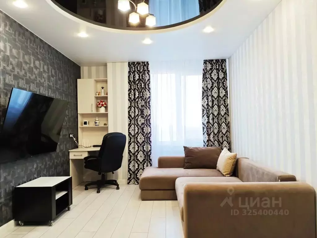 1-к кв. Белгородская область, Белгород ул. Чапаева, 14А (43.0 м) - Фото 1