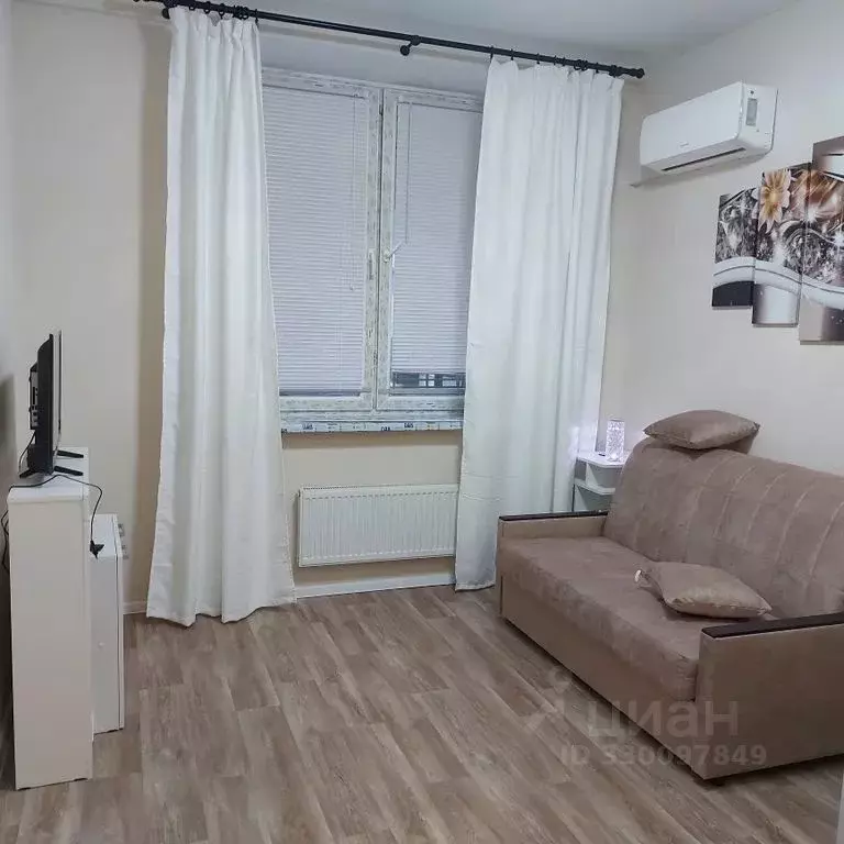 Студия Москва ул. Медовая Долина, 3к2 (21.0 м) - Фото 1