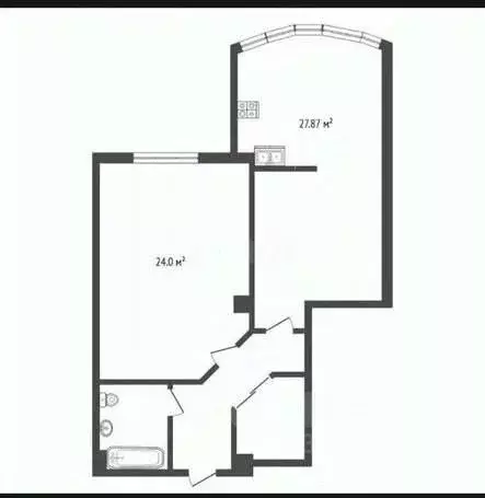 2-к кв. Крым, Ялта ул. Кривошты, 11А (69.0 м) - Фото 2