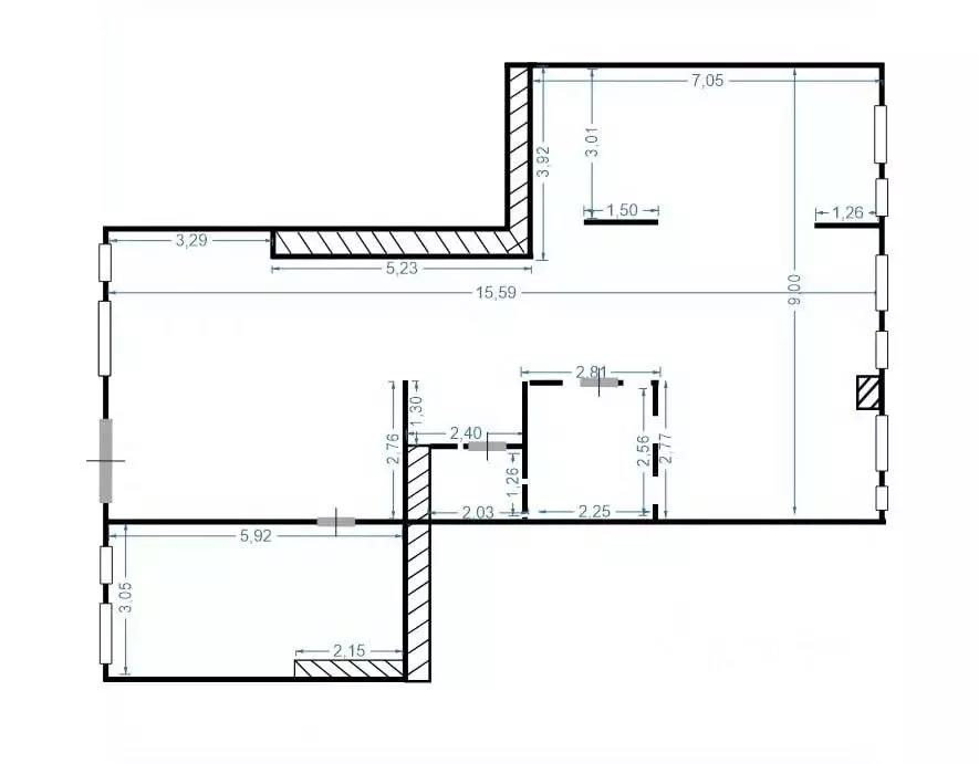 Помещение свободного назначения в Москва Олонецкая ул., 6 (121 м) - Фото 2