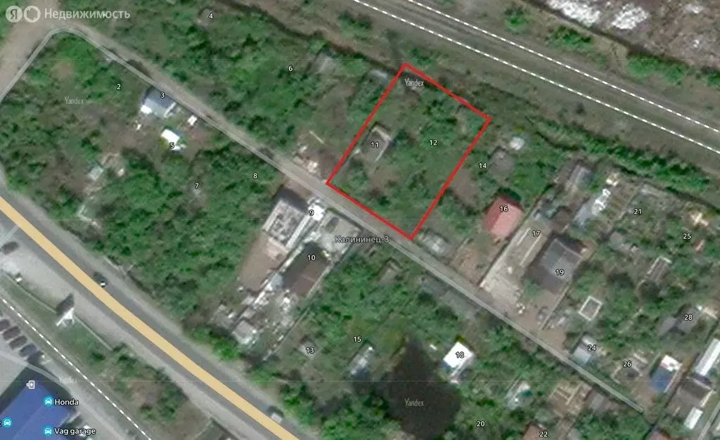 Участок в Екатеринбург, СНТ Калининец-3, 11 (9 м) - Фото 0