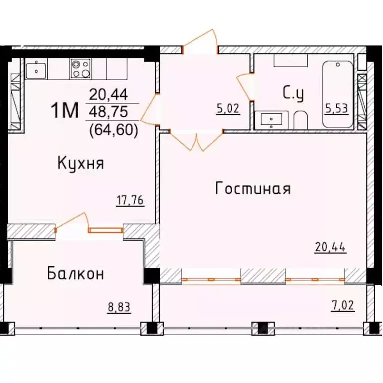 1-к кв. Дагестан, Дербент ул. Графа Воронцова, 78скА-5 (64.6 м) - Фото 0