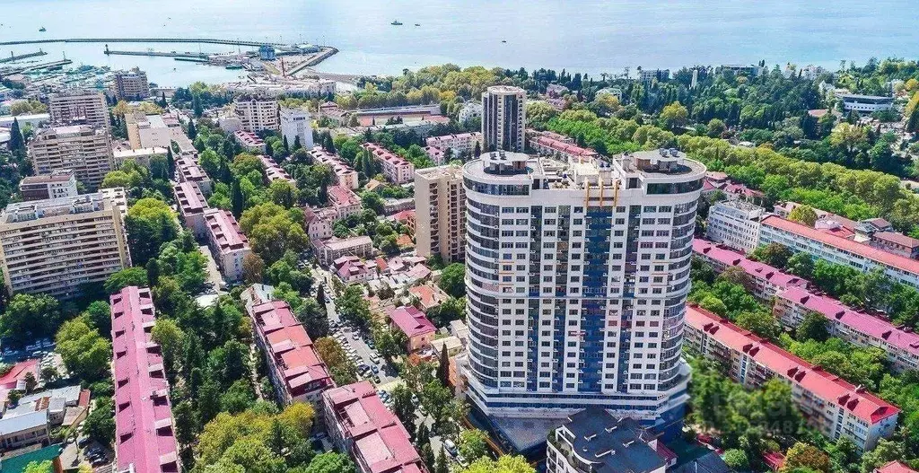 2-к кв. Краснодарский край, Сочи Центральный мкр, ул. Воровского, 41 ... - Фото 0