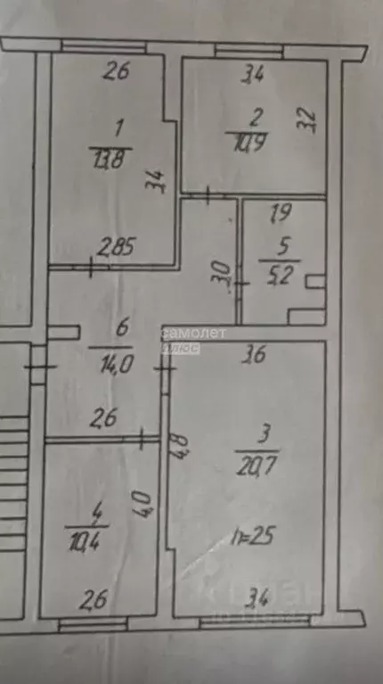 3-к кв. Дагестан, Дербент ул. Имама Шамиля, 8 (72.0 м) - Фото 2