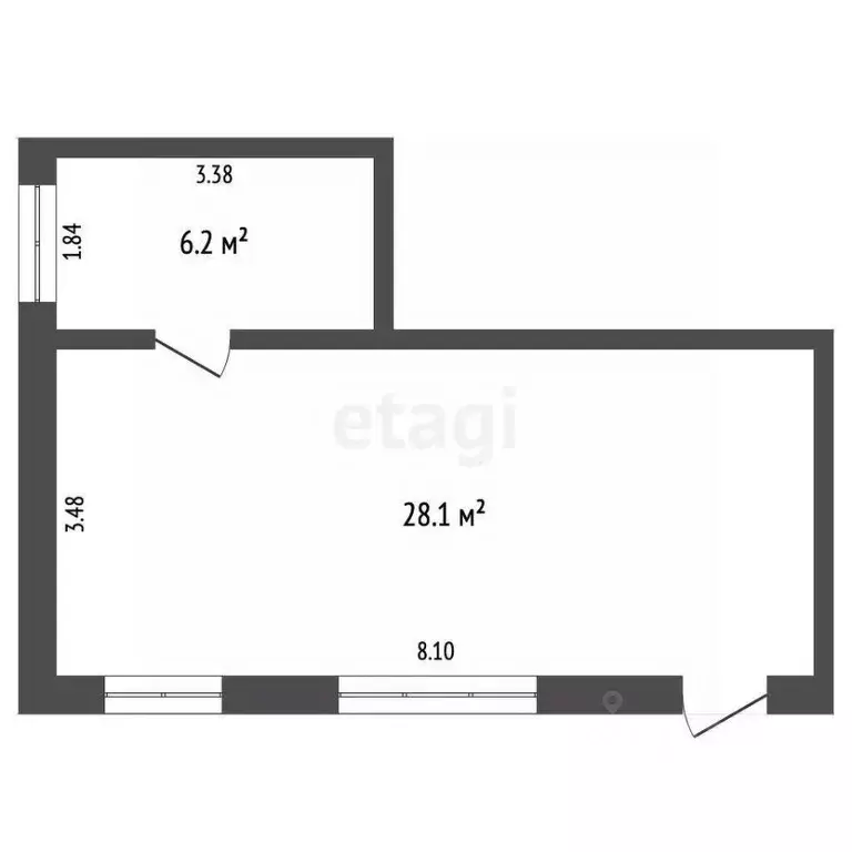 Помещение свободного назначения в Башкортостан, Бирск ... - Фото 2