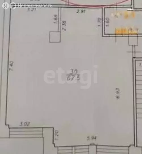 Помещение свободного назначения (70.3 м) - Фото 1