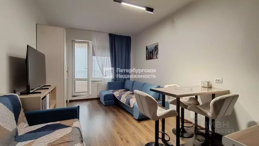 Студия Санкт-Петербург ул. Орбитальная, 5 (23.7 м) - Фото 2