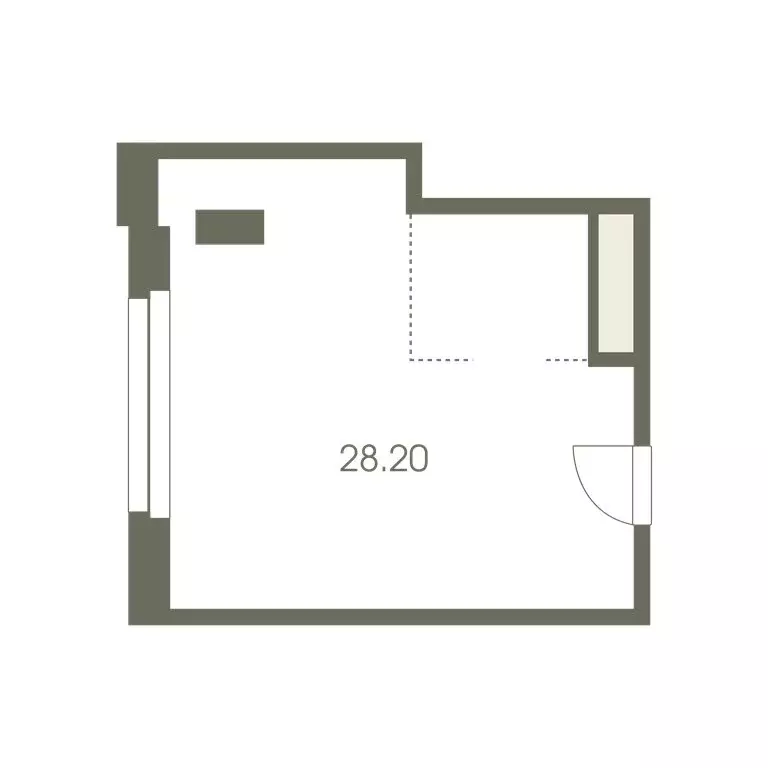 Офис (28.2 м) - Фото 1