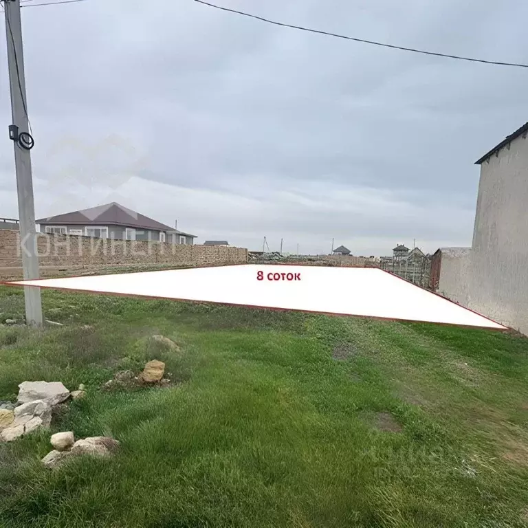 Участок в Крым, Сакский район, с. Молочное ул. Амет-хана Султана (8.0 ... - Фото 1