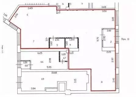 торговая площадь в москва ул. архитектора щусева, 2к3 (134 м) - Фото 1