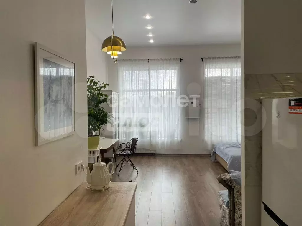 Апартаменты-студия, 38,1 м, 3/25 эт. - Фото 1