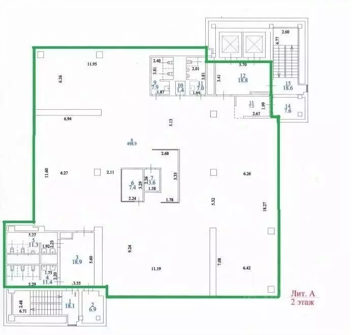 Офис в Москва ул. Дмитрия Ульянова, 7А (594 м) - Фото 2