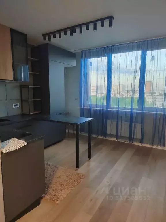 Студия Московская область, Долгопрудный Парковая ул., 44к1 (23.6 м) - Фото 0