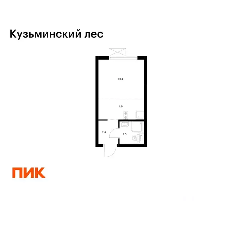 Студия Московская область, Котельники Белая Дача мкр, 30 (19.9 м) - Фото 1