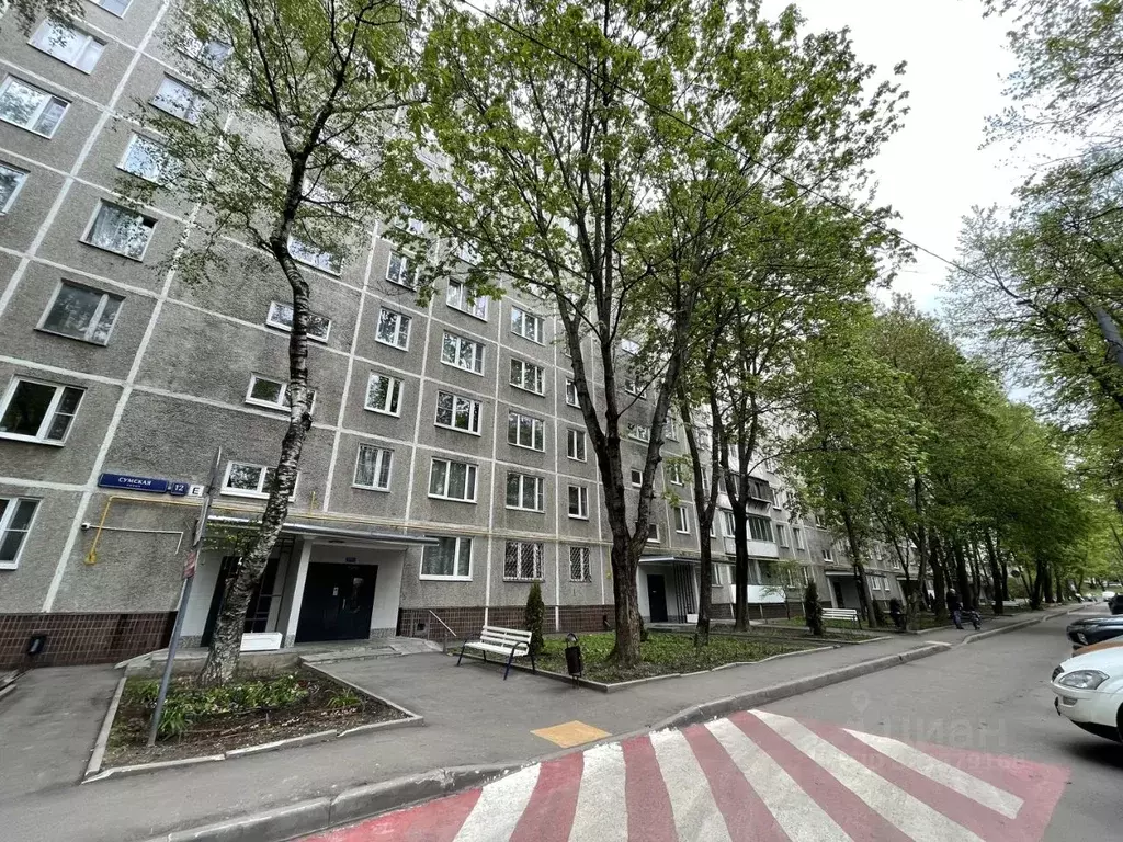 1-к кв. Москва Сумская ул., 12К3 (33.4 м) - Фото 0