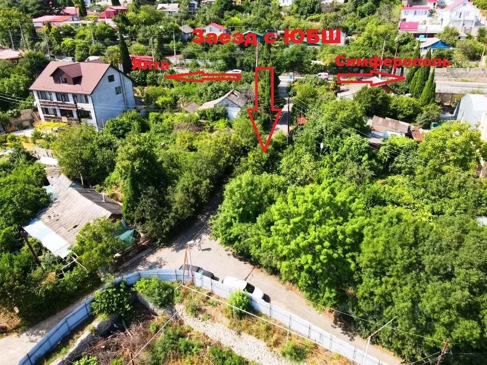 Участок в Крым, Ялта муниципальный округ, Никита пгт ул. Оранжерейная, ... - Фото 2