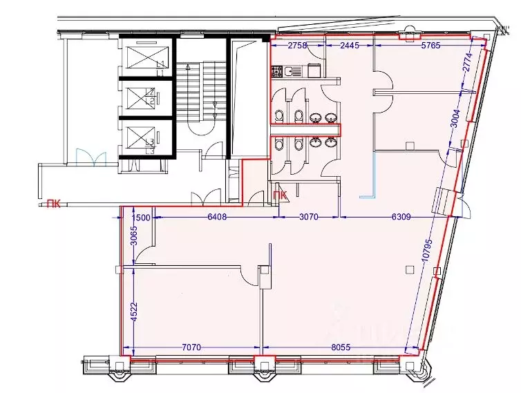 Офис в Москва Космодамианская наб., 52С1 (249 м) - Фото 2