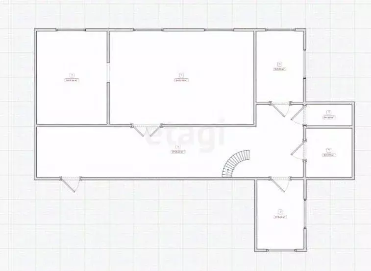 Свободной планировки кв. Ингушетия, Магас просп. Идриса Зязикова ... - Фото 1